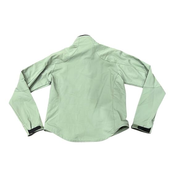 REI Women's Lightweight Soft Shell Stretchy Jacket Pistachio Green Black Size M - Picture 2 of 15